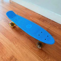 Land Surfer Skateboard - mini cruiser - penny board - Blue