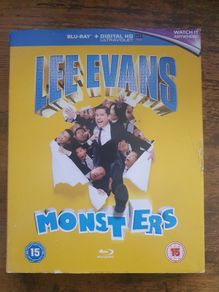 Lee Evans "Monsters" Live Blu-ray - free standard postage