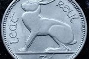 [#500] - Ireland 1953 | Irish 3p | Three Pence | Harp | KM.12