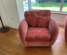 2 seat sofa and armchair