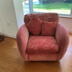 2 seat sofa and armchair