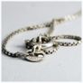 925 Sterling Silver  Zircon Pendant and Chain Necklace Image 6