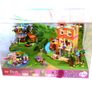 LEGO Friends XXL Shop Display Showcase New Never Used Lego Sets 41328 41335 And 41340 This is a cool lego display loads of moving parts when you turn the wheel it will turn the house around Also lights up plug in with AC plug Image 2