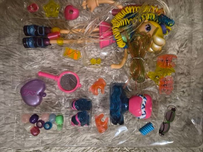 Vintage Betty Spaghetty Glo Crazy Doll Rare Colectible