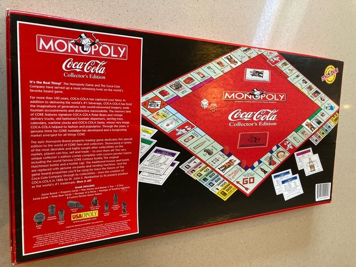 Coca Cola Monopoly rare