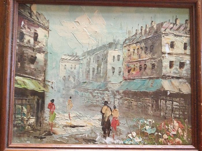 Art - Vintage Oil on Canvas.