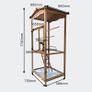 Large Aviary Wood Bird Cage ..free Nationwide Delivery Image 5