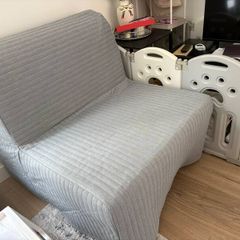 Ikea Lycksele Murbo Chair-bed. Light Grey. Almost New