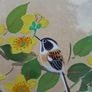 Vintage East Asian Silk Hand painting Image 4