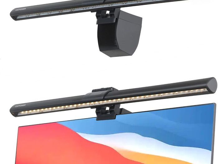 Computer Monitor Light Bar, LED Screen Light Bar for Workspace, Dimmable Monitor Lamp, Touch Control Monitor Lamp for Desk/Office/Home/Game, for Eye Caring [Energy Class A]