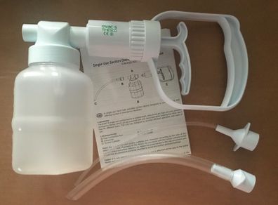 Evac-S Single Use Suction Device. Ideal for Paramedic, EMT, First Responder, Doctor or Nurse.