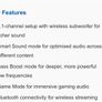 Samsung 2.1ch Bluetooth Soundbar with Wireless Subwoofer | HW-A450 Image 8