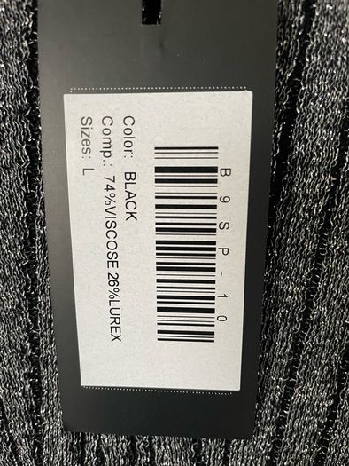 Bnwt grey sparkle dress with short sleeves size large (12)