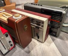 Vintage Radios - Reela, Everready, ITT, Bush.