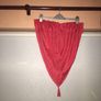 Cute lil red window curtain Image 3