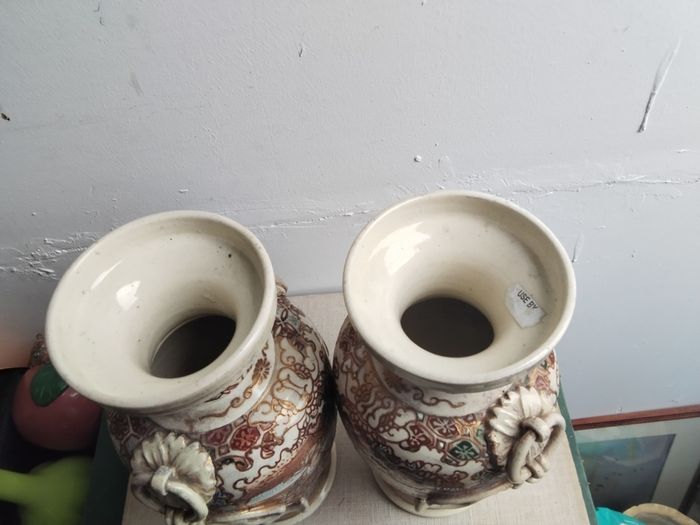 vintage Japanese vases