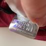 The North Face Cropped Quarter Zip Fleece Pullover Burgundy Black Small Image 4