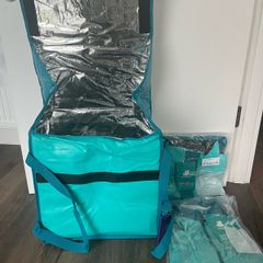 Brand NEW Deliveroo Bag + Waterproof Jacket and Shirt