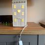 White Ceramic Home House Light electric Image 3