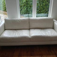 Free Faux Leather Couch and Armchair