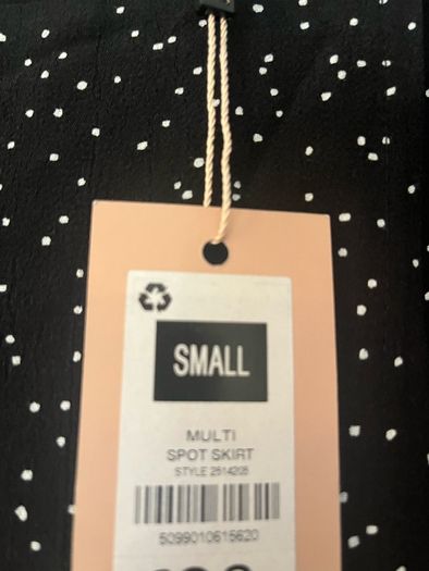 Gallery Polka Dot Midi Skirt