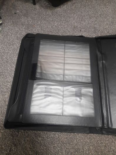 leather business folder