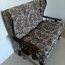 Wingback Loveseat Image 8