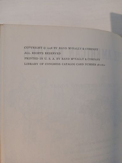 The American Reader from Columbus to Today by Paul M. Angle 1958 Edition