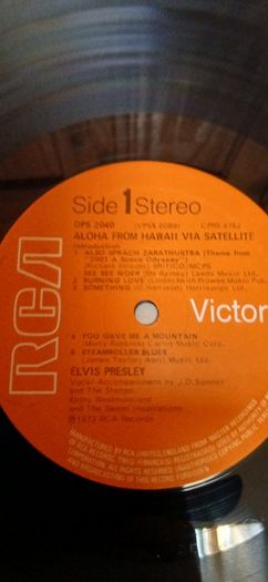 Elvis - Aloha From Hawaii Via Satelitte - 2 X LP - RCA Victor - 1973