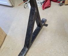 Boxing punch bag bracket