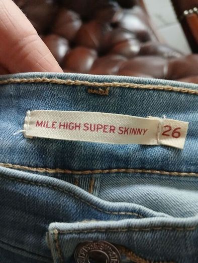 Levis mile high super skinny jeans  New condition