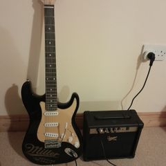 Collectable Electric Guitar & 15w Amplifier - Miller Draught