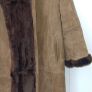 1970's Full Length Shearling Coat S/M Image 4