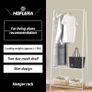 NEW SALE | Clothes Rail Stand Garment Coat Rack with Metal Shelf, Frame for Bedroom, Saving Space Clothes Rail,1.5m Image 5