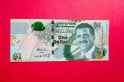 Bahamas   1  DOLLAR  2015 . Pick  71a  Uncirculated
