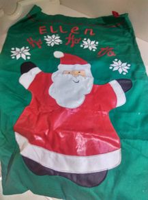 Large Personalised Christmas Bag