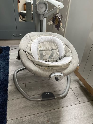 Joie Serina Swivel Baby Swing Elephant Duo