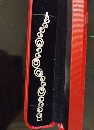 New boxed Diamante bracelet
