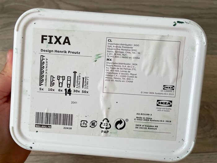 ikea fixa wall picture hook set