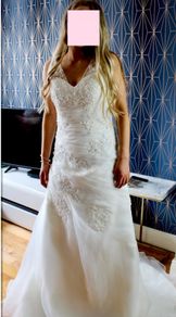 Wedding Dress /JJ'House size 10-12