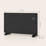 1500W Smart Glass Panel Heater Image 4