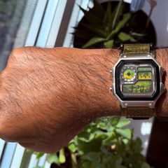 Custom Casio AE-1200 Royale - Solid Stainless-Steel Mod - As New