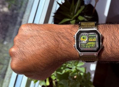 Custom Casio AE-1200 Royale - Solid Stainless-Steel Mod - As New