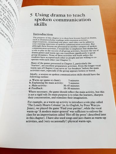 Drama for ELT resource book (BN)