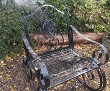 garden rocking chair