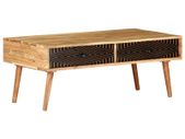 Coffee Table 100x50x39 cm Solid Acacia Wood