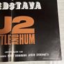 U2 - Rattle and Hum. Poster and Original VHS Video. Image 6