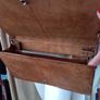 Vintage snakeskin leather handbag Image 3