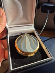 1980s Vintage Stratton England Pill/ Trinket Box