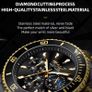 Black and Gold men's watch Image 2